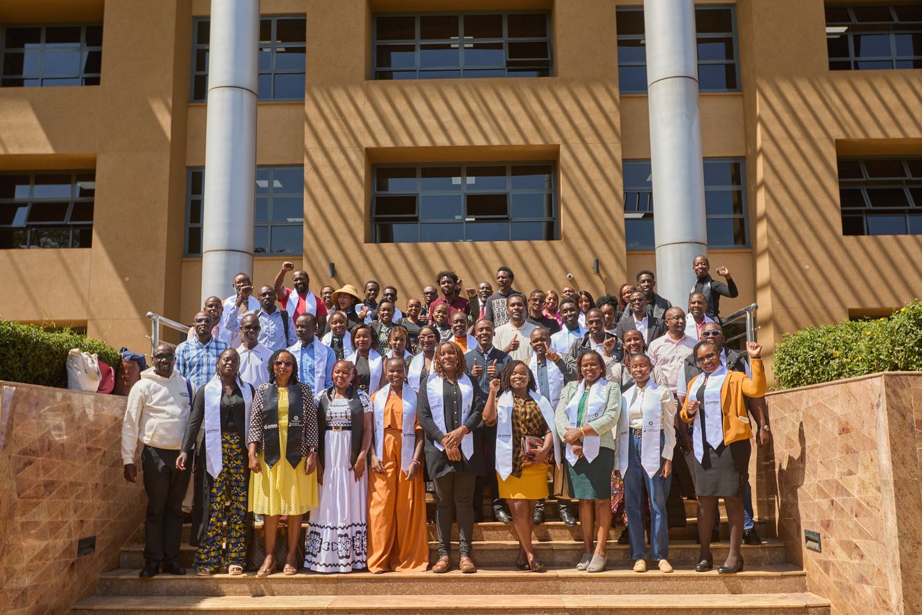 Cohort 1 graduates at USIU-Africa in Nairobi