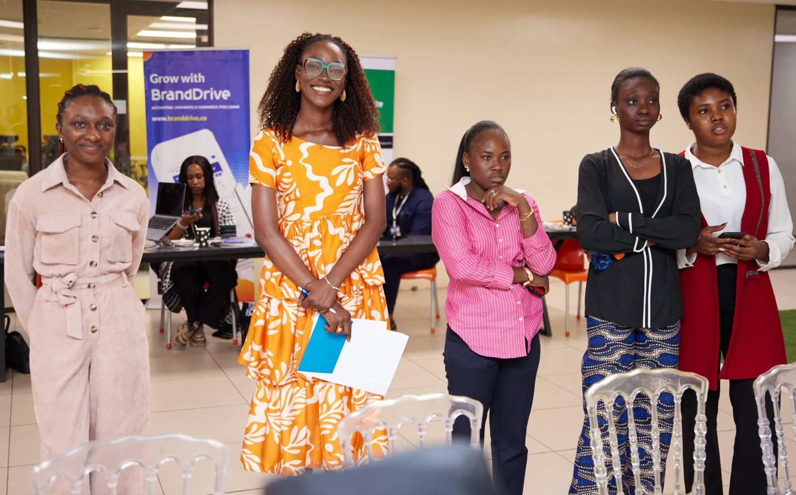 Women founders at an Academy session